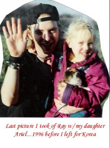 Ray with my Daughter Ariel in 1996